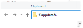 Microsoft Windows AppData