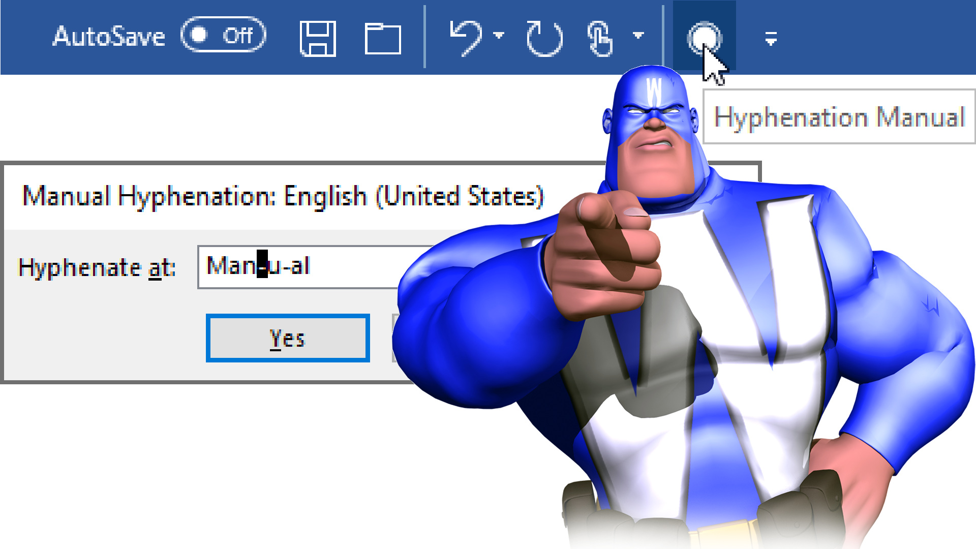 Microsoft Word Hyphenation