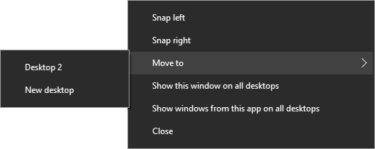 Microsoft Windows Move to Virtual Desktop 2