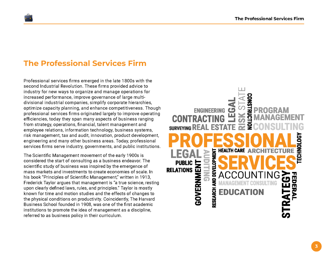 Reinventing the Professional Services Firm